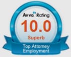 Avvo Rating 10.0 Superb | Top Attorney | Employment